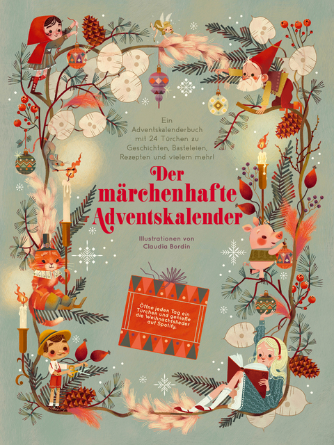 Der mÃ¤rchenhafte Adventskalender. Ein Adventskalenderbuch - 