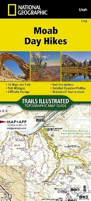 Moab Day Hikes Map Guide -  National Geographic Maps