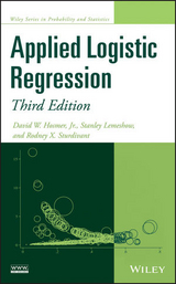 Applied Logistic Regression - David W. Hosmer, Stanley Lemeshow, Rodney X. Sturdivant