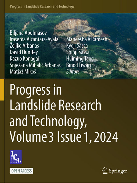 Progress in Landslide Research and Technology, Volume 3 Issue 1, 2024 - 