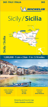 Sicily - Michelin Local Map 365 - Michelin