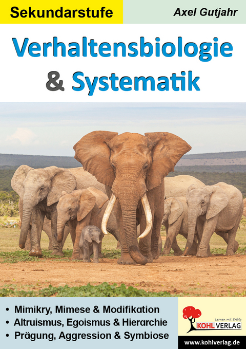 Verhaltensbiologie & Systematik - Axel Gutjahr