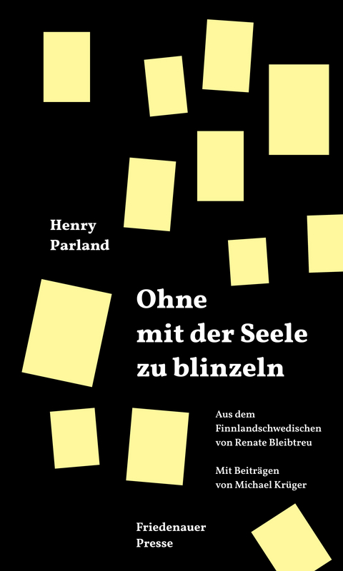 Ohne mit der Seele zu blinzeln - Henry Parland