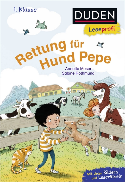 Duden Leseprofi – Rettung für Hund Pepe, 1. Klasse - Annette Moser