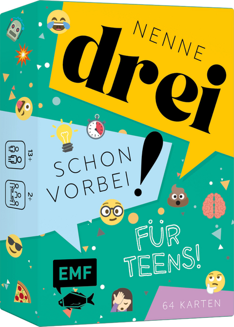 Kartenspiel: Nenne drei - schon vorbei! ... für Teens!