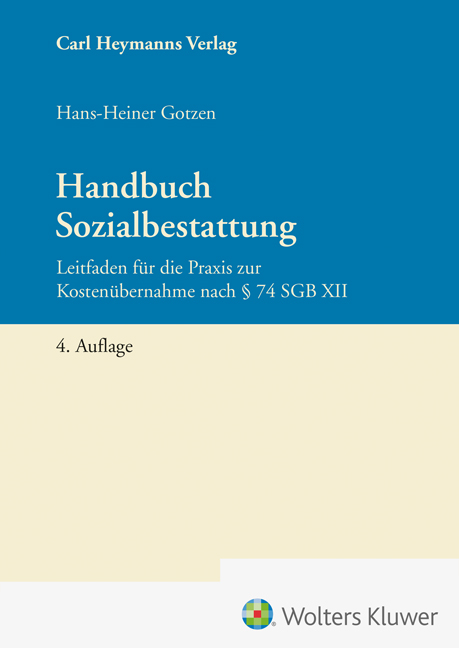 Handbuch Sozialbestattung - Hans-Heiner Gotzen