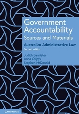 Government Accountability Sources and Materials - Bannister, Judith; Olijnyk, Anna; McDonald, Stephen