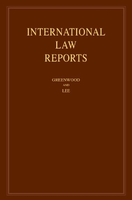 International Law Reports: Volume 199 - 