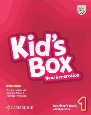 Kid's Box New Generation Level 1 Teacher's Book with Digital Pack British English - Sue Parminter