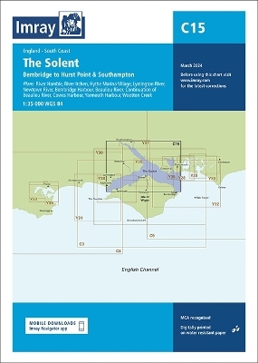 Imray Chart C15 The Solent -  Imray