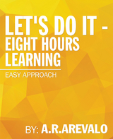 Let's Do It - Eight Hours Learning - A.R. ARevalo