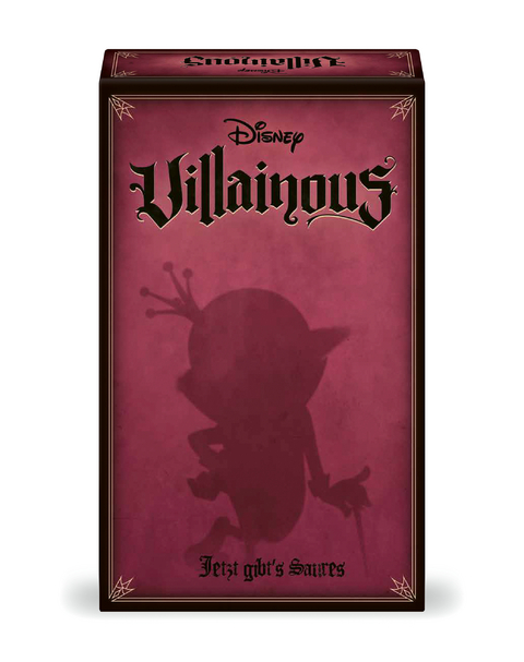 Ravensburger 22844 - Disney Villainous - Jetzt gibt´´ s Saures, deutsche Ausgabe der 6. Erweiterung von Villainous, für 2 oder mehr Spieler ab 10 Jahren