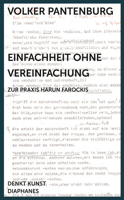 Einfachheit ohne Vereinfachung - Volker Pantenburg