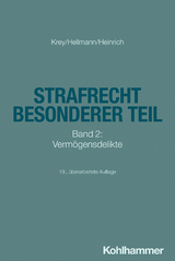 Strafrecht Besonderer Teil - Hellmann, Uwe; Heinrich, Manfred; Krey, Volker