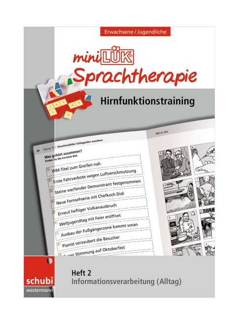 miniLÜK-Sprachtherapie - Hirnfunktionstraining -  Steiner,  Zöllner