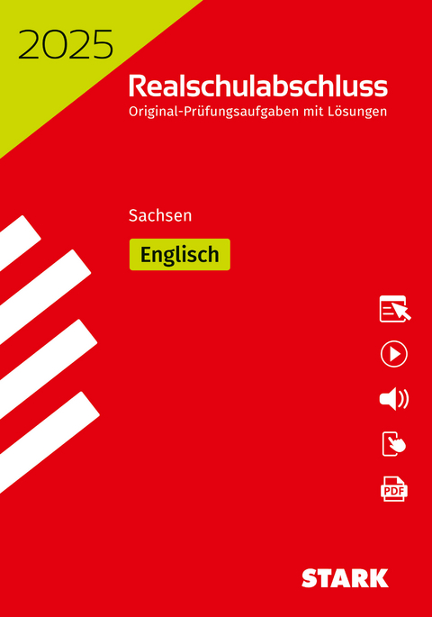 STARK Original-Prüfungen Realschulabschluss 2025 - Englisch - Sachsen