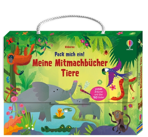 Pack mich ein! Meine Mitmachbücher: Tiere