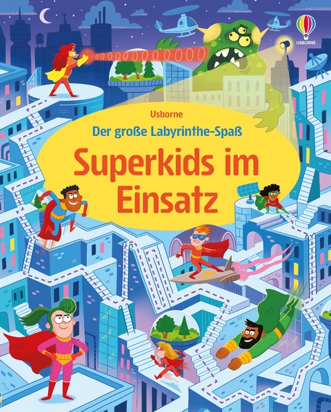 Der große Labyrinthe-Spaß: Superkids im Einsatz