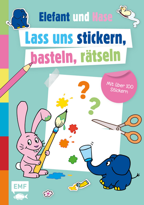 Die Sendung mit dem Elefanten - Lass uns stickern, basteln, rätseln