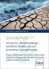 Schutz für „Klimaflüchtlinge“ – rechtliche Spielräume und innovative Lösungsansätze - Tina Brosi, Yannick Fiedler, Noël A. Jörissen, Johanna Marie Mederer, Felix Reiter, Anuscheh Farahat