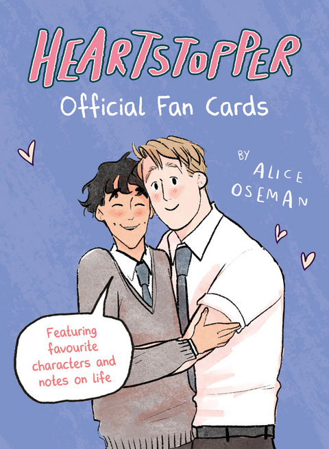 Heartstopper Official Fan Cards - Alice Oseman, Lauren James