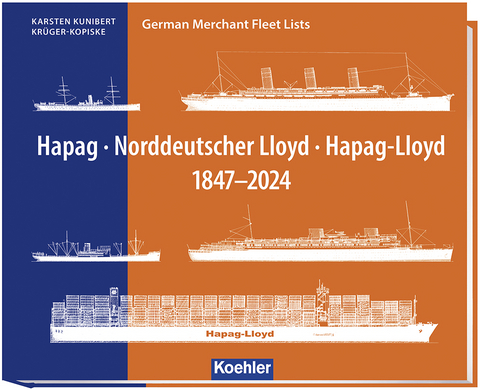 Hapag Lloyd Schiffszeichnungen - Karsten Kunibert Krüger-Kopiske