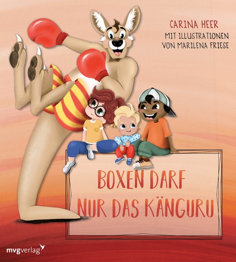 Boxen darf nur das Känguru – Pappbilderbuch - Carina Heer