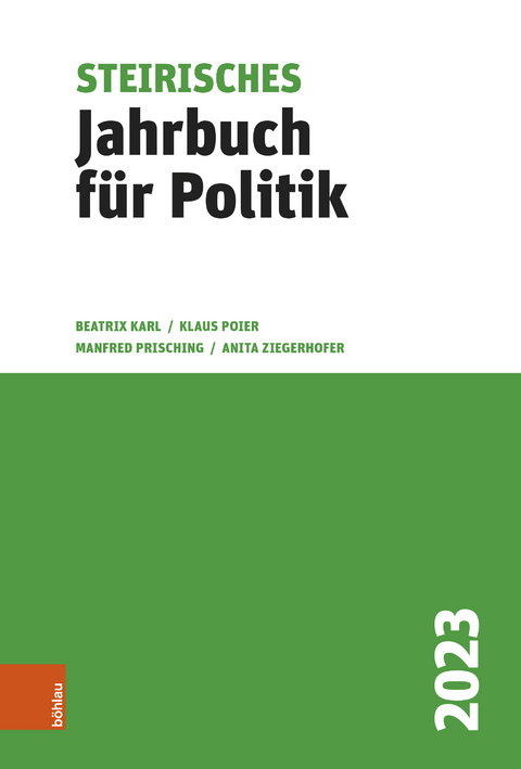 Steirisches Jahrbuch für Politik 2023 - 