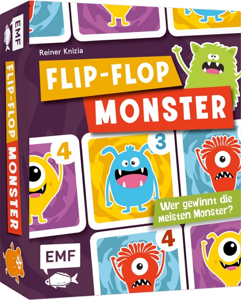 Memo-Spiel: Flip-Flop Monster - Reiner Knizia