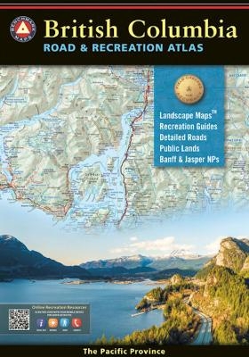 British Columbia Road & Recreation Atlas -  Benchmark Maps