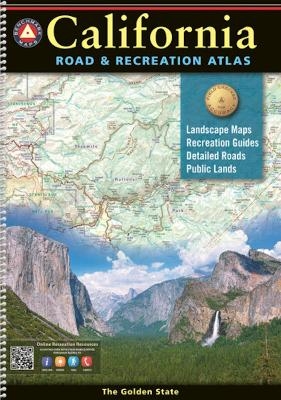 California Road and Recreation Atlas -  Benchmark Maps