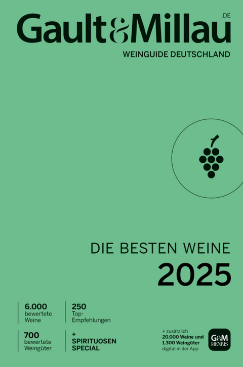 Gault&Millau Weinguide Deutschland – Die besten Weine 2025