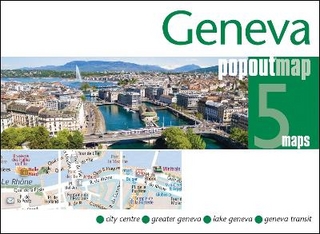 Geneva PopOut Map - pocket size, pop up, street map of Geneva - PopOut Maps