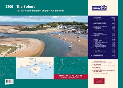 Imray 2200 The Solent Chart Pack Wiro-bound -  Imray