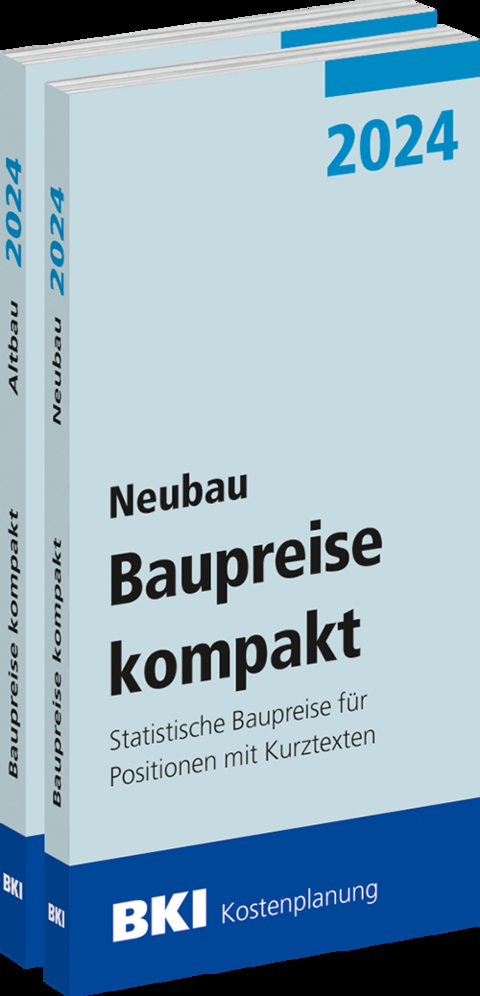 BKI Baupreise kompakt 2024 - Neubau + Altbau - 