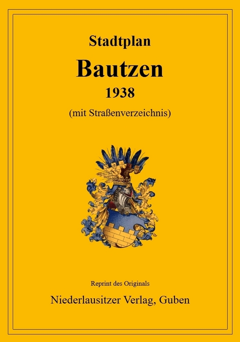 Stadtplan Bautzen 1938 - 