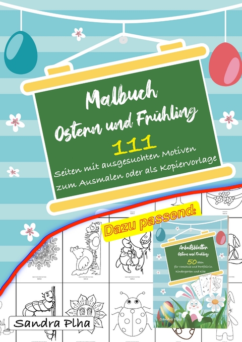 KitaFix Malbuch Ostern und Frühling - Sandra Plha