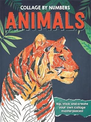 Collage By Numbers: Animals -  Igloo Books