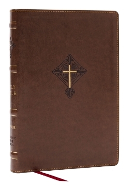 RSV2CE, Thinline Large Print Catholic Bible, Brown Leathersoft, Comfort Print -  Catholic Bible Press