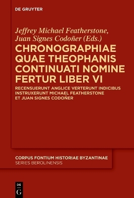 Chronographiae quae Theophanis Continuati nomine fertur Liber VI - 