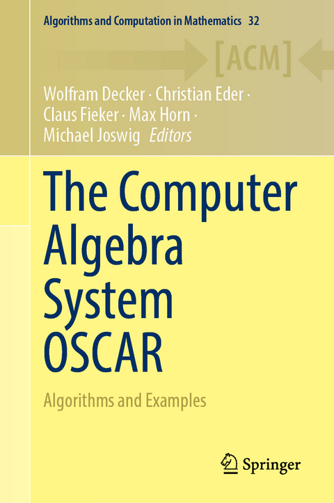 The Computer Algebra System OSCAR - 