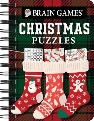 Brain Games - To Go - Christmas Puzzles (Stocking Cover) -  Publications International Ltd,  Brain Games