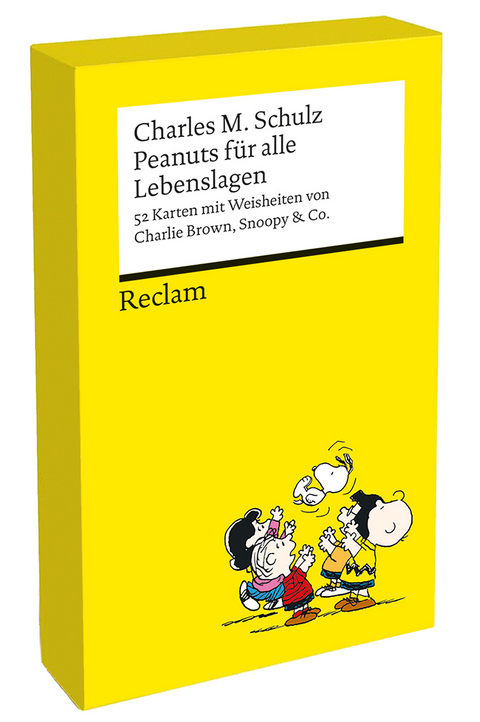 Peanuts für alle Lebenslagen. 52 Karten mit Weisheiten von Charlie Brown, Snoopy & Co. - Charles M. Schulz