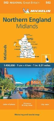 Northern England - Michelin Regional Map 502 -  Michelin