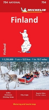 Finland - Michelin National Map 754 - Michelin