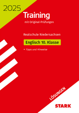 STARK Lösungen zu Original-Prüfungen und Training Abschlussprüfung Realschule 2025 - Englisch - Niedersachsen