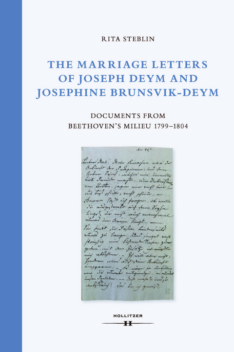 The Marriage Letters of Joseph Deym and Josephine Brunsvik-Deym - Rita Steblin