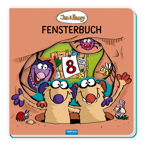 Trötsch Jan und Henry Fensterbuch Pappenbuch - 