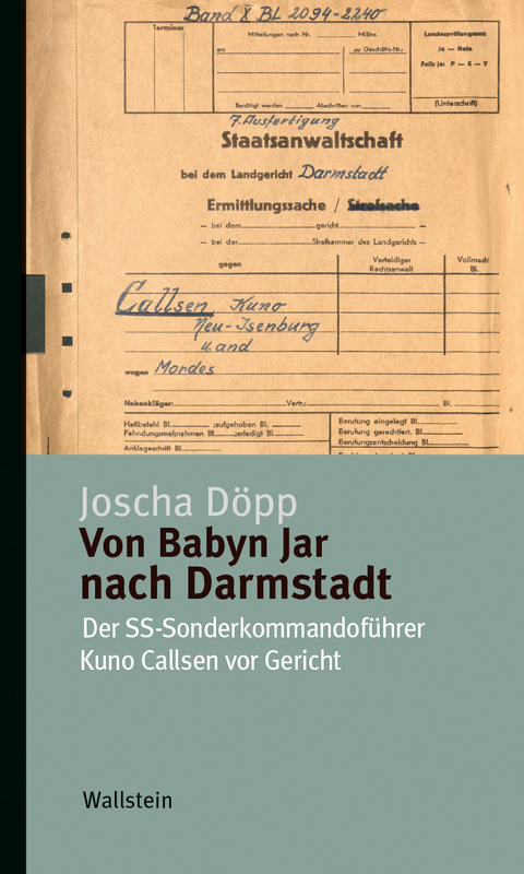 Von Babyn Jar nach Darmstadt - Joscha Döpp