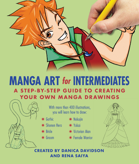 Manga Art for Intermediates -  Danica Davidson,  Rena Saiya